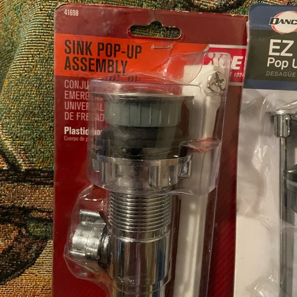 Lot of 2 Pop-up Drain Assemblies DANCO EZ Connect 10692 & ACE Hardware 41698 NEW - Picture 4 of 12
